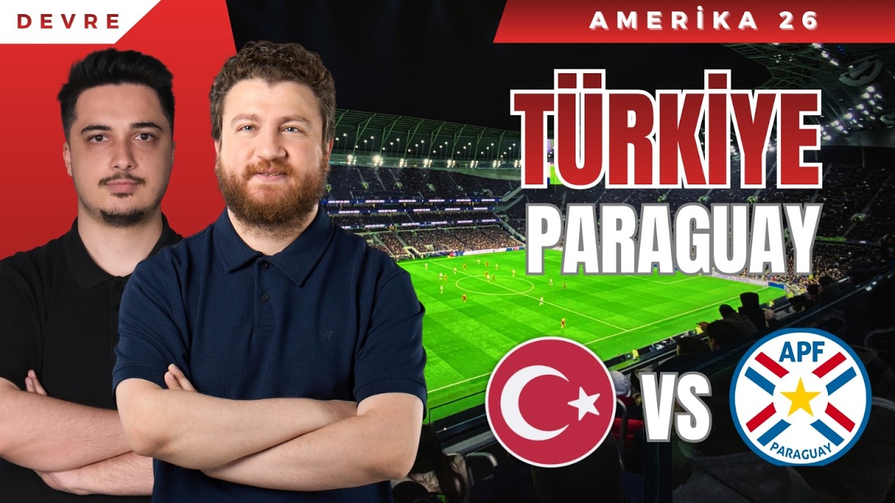 Türkiye - Paraguay ilk yarısı: 11 şutta tek isabet ve santrfor sorunu