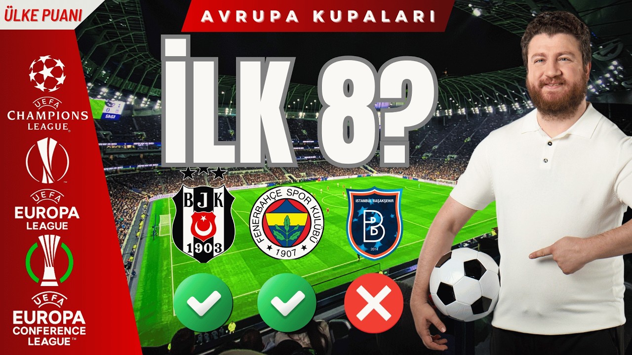 Avrupa Elemelerinde Kulüp Kulüp Tablo: Beşiktaş'ın Rövanşı, Başakşehir'in Seri Başı Yolu